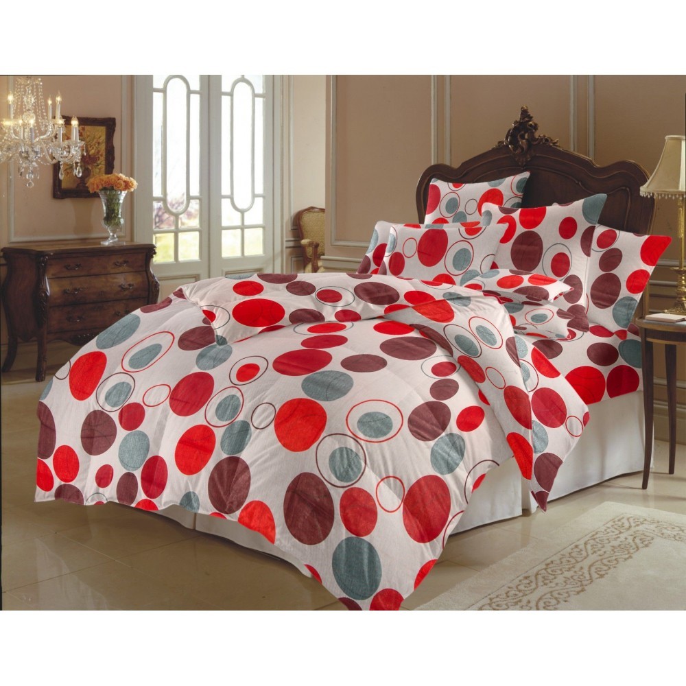 Cearceaf pat 200/220 bumbac creponat